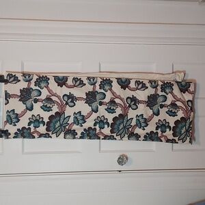 World Market Floral Table Runner 16x90"